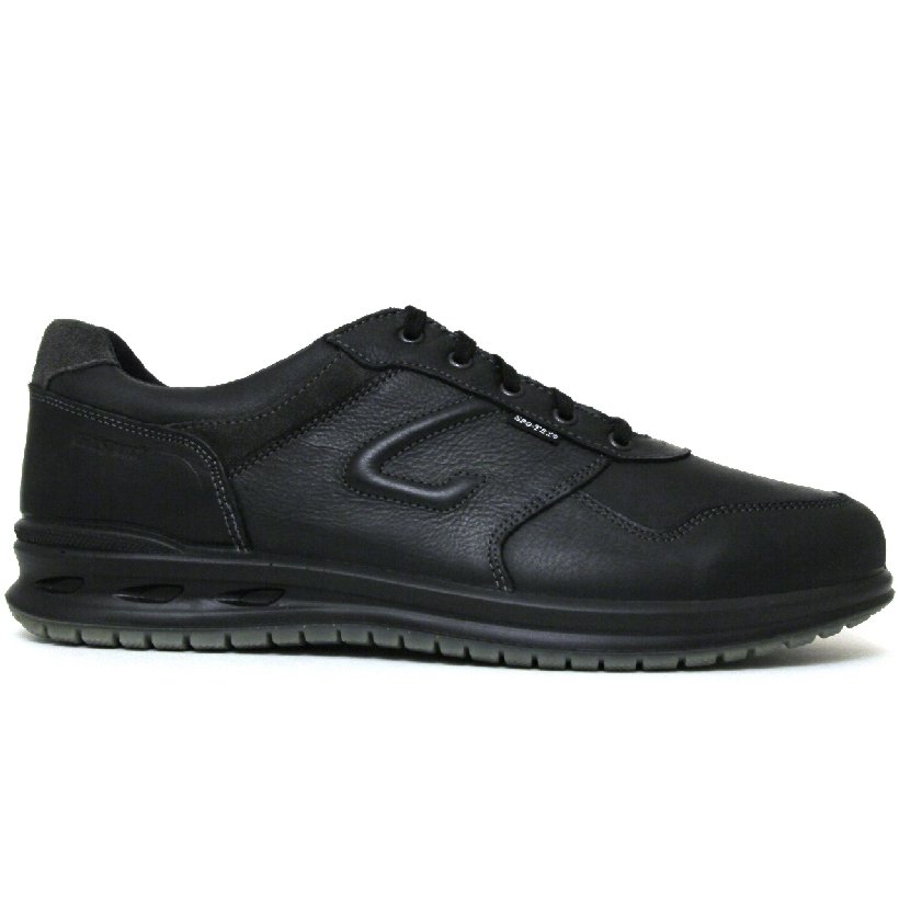 Туфли - кроссовки grisport R43027-54 кожаные чёрные