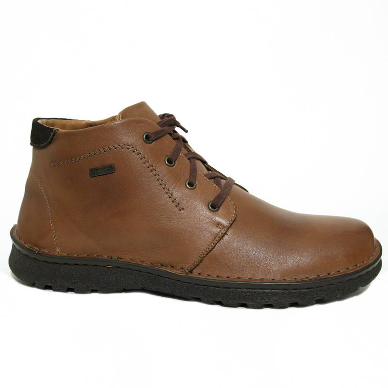 Ботинки Krisbut 6100-4-2 кожа-мех коричневые