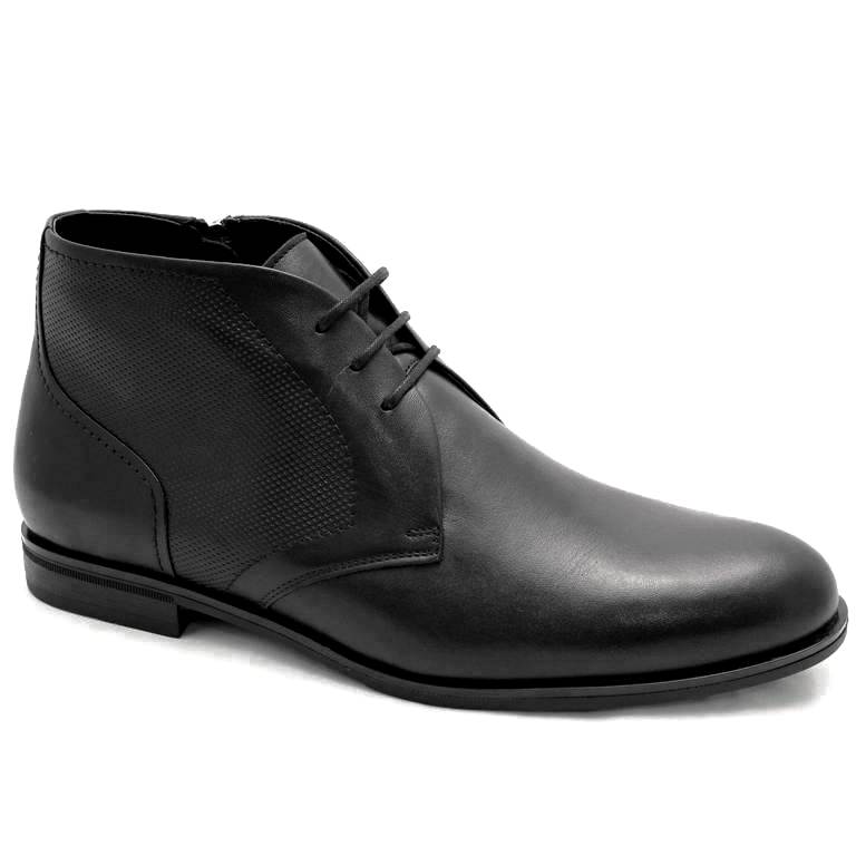 Ботинки Conhpol 8391-0460-M5V00-4 кожа-байка черные