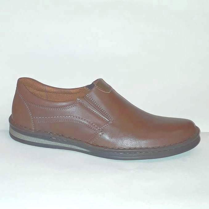 Туфли Krisbut мужские 4978-2-9 кожа-кожа коричневые