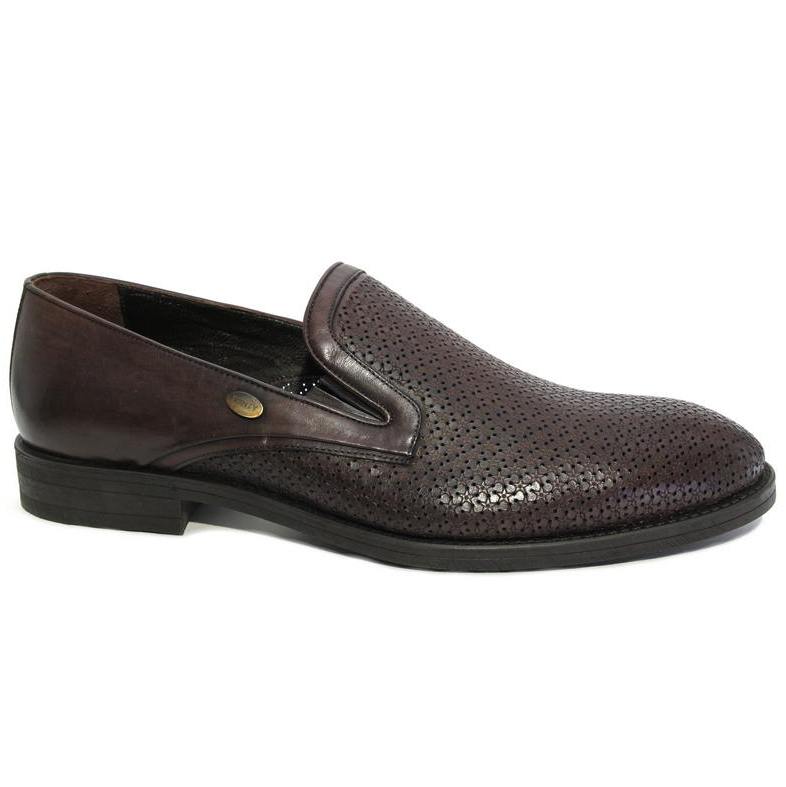 Туфли мужские R15030-4606 кожа-кожа коричневые