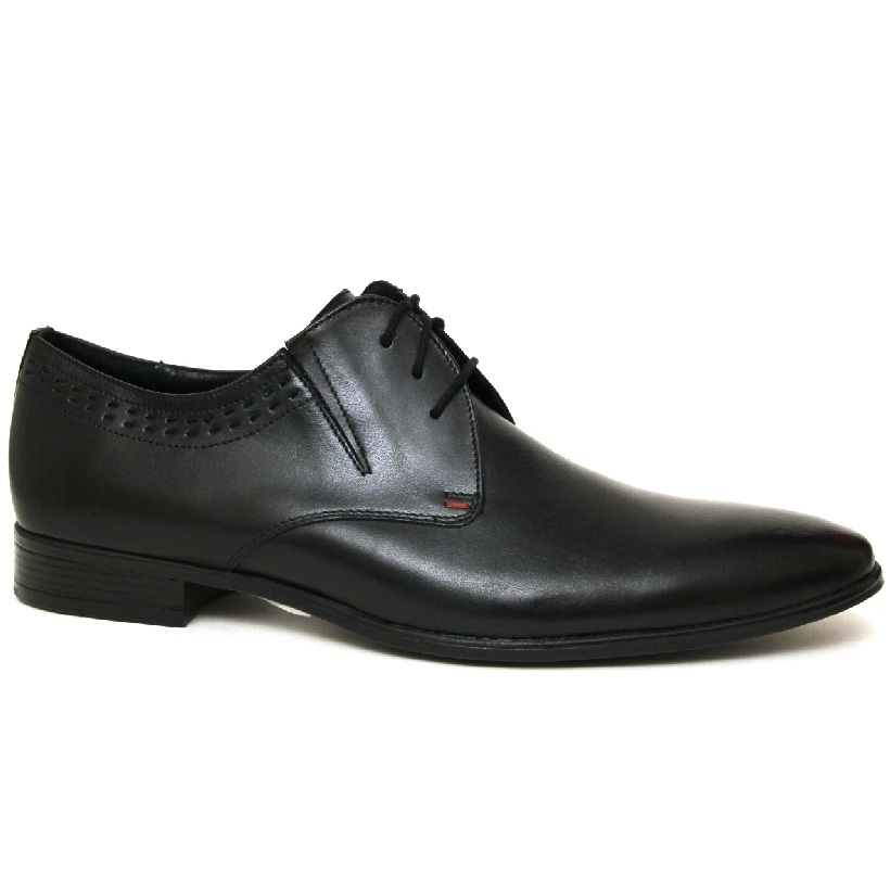 Классические туфли R3092-1 кожа-кожа черные