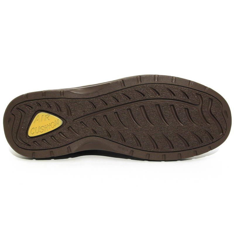 Ботинки Krisbut R6233-2-3 кожа-шерсть тёмно-коричневые 3