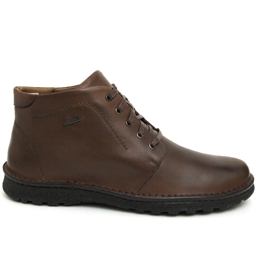 Ботинки Krisbut X6084-4-2 кожа-мех коричневые