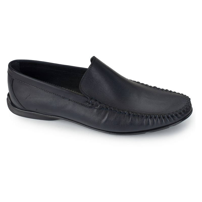 Мокасины мужские R4774-605 кожа-кожа синие